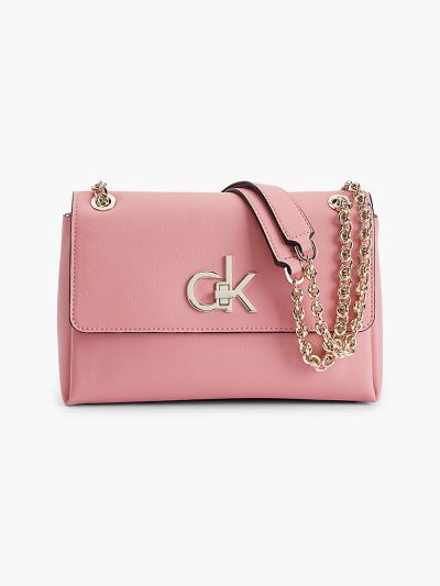 Calvin Klein Táskák & Kiegészítők HU703872 | Calvin Klein Convertible Női Válltáska Szürke / Rózsasz